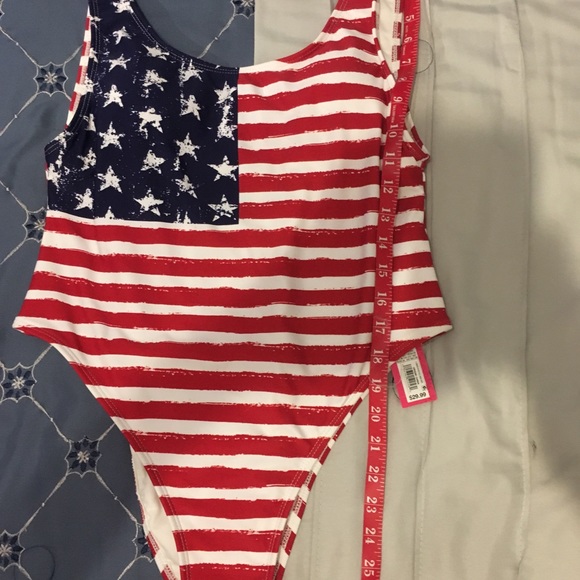 Flag Design Swimsuit - Picture 6 of 8